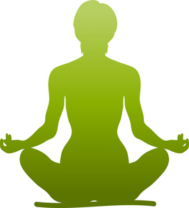 272x300 Meditation Clipart Image