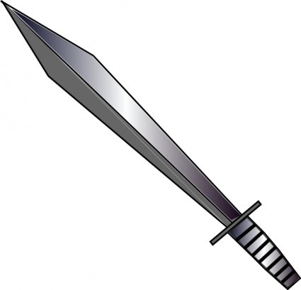 425x409 Medieval Weapon Clipart