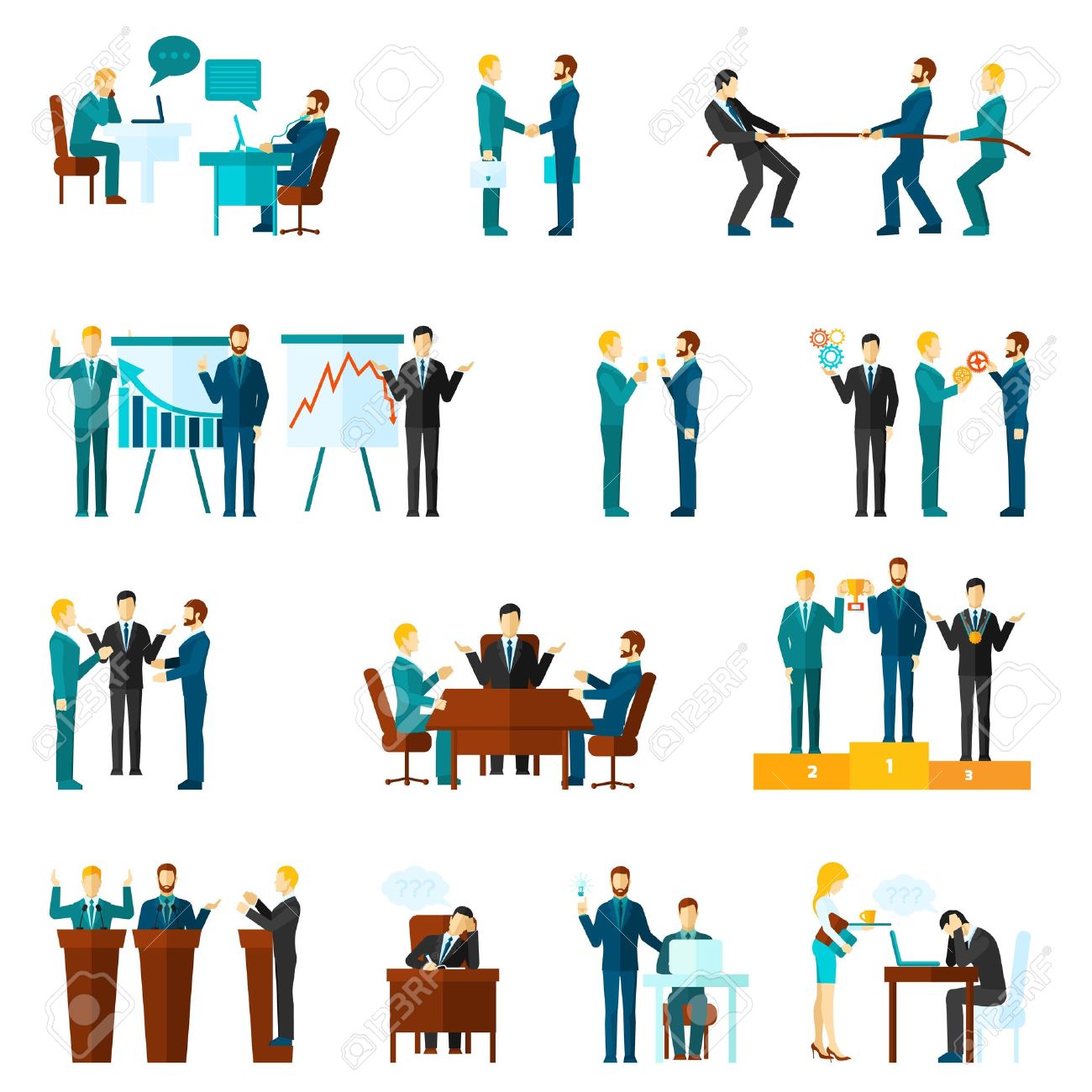 1300x1300 Meeting Clipart Vector