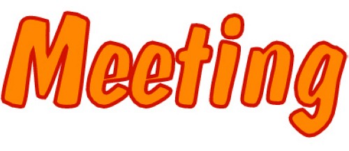 500x216 Meeting Reminder Clipart