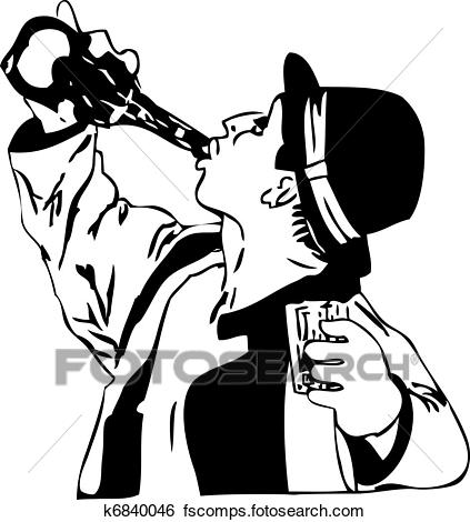423x470 Clip Art Of Drinking From The Bottle Man K6840046