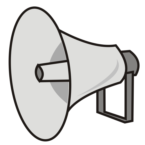 500x500 Loud Clipart