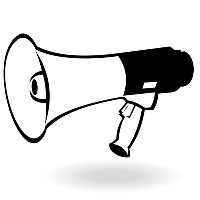 400x400 Megaphone Clip Art Vector Megaphone Graphics Clipart Me