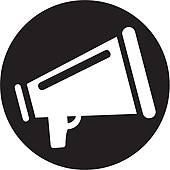 170x170 Royalty Free Megaphone Clip Art