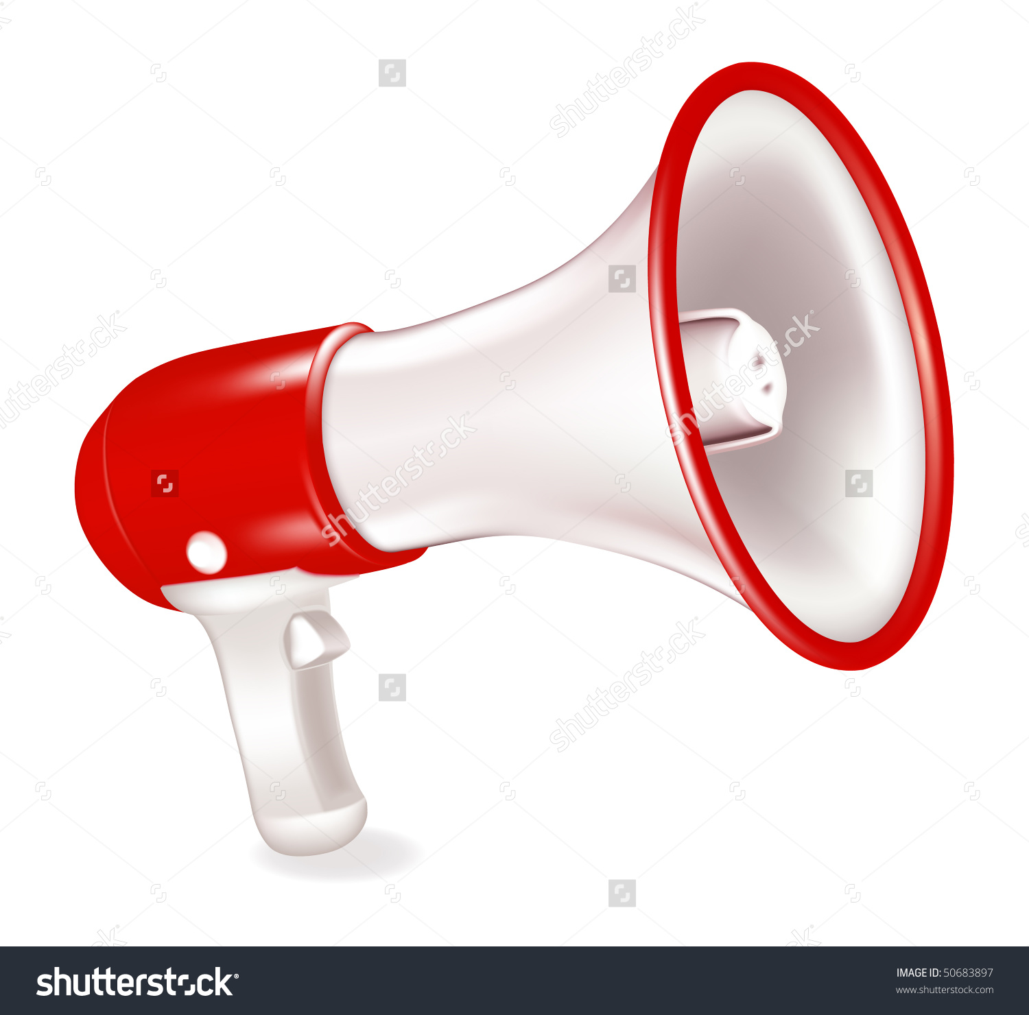 1500x1480 Handheld Electric Megaphone Clipart