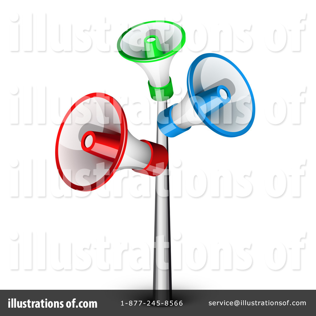 1024x1024 Megaphone Clipart
