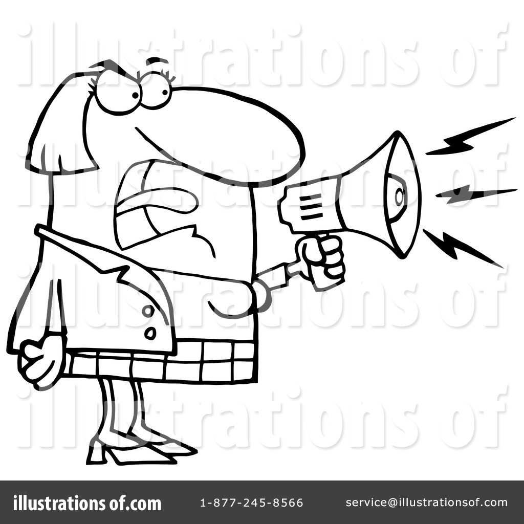 1024x1024 Megaphone Clipart