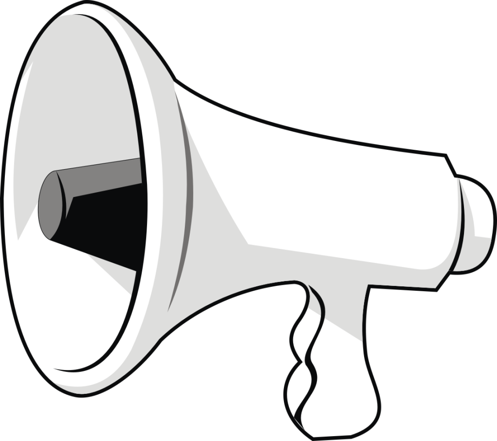 1024x907 Free Megaphone Clipart Image