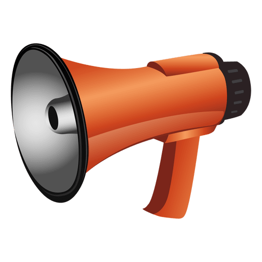 512x512 Glossy Megaphone
