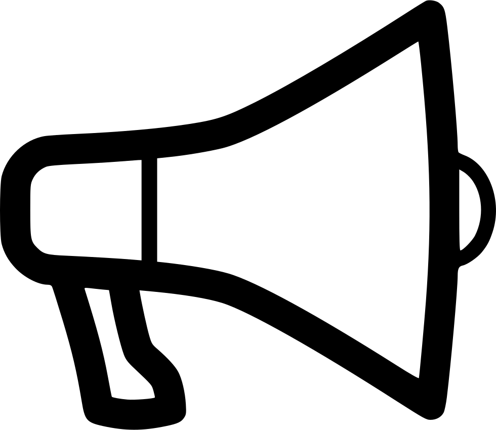 980x850 Megaphone Loudhailer Voice Svg Png Icon Free Download ( 548930