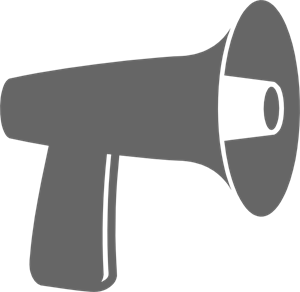 300x292 Megaphone Svg Clip Arts Download