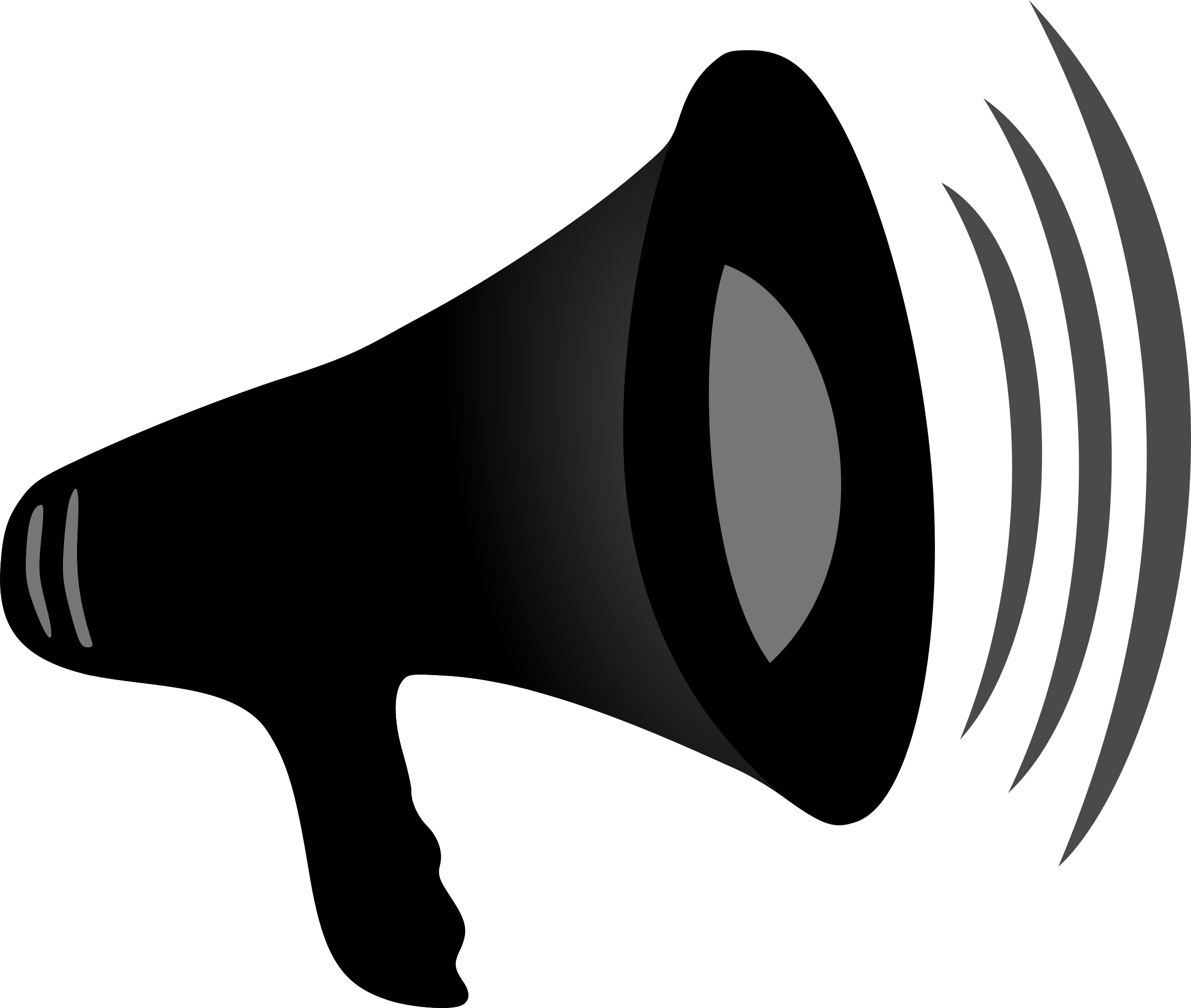 2400x2032 Speakers Clipart Megaphone