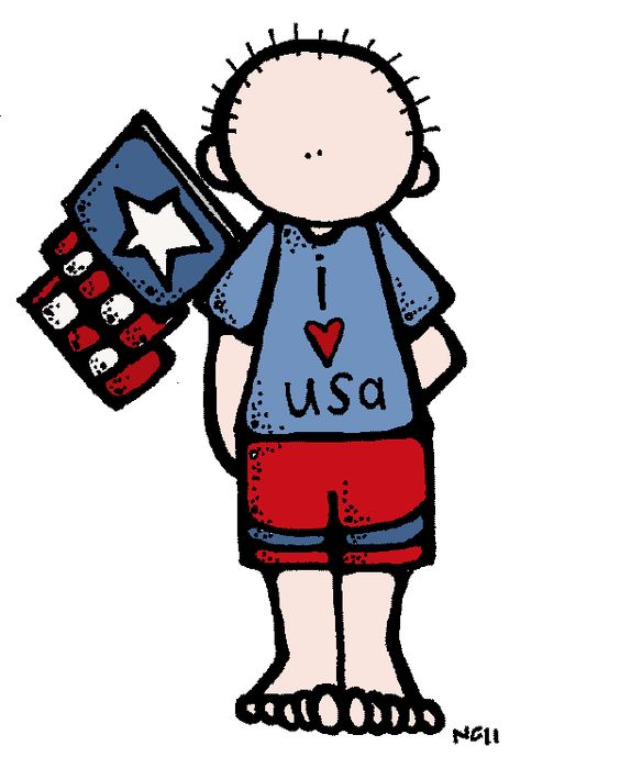 564x699 Us Flag Clipart Melonheadz