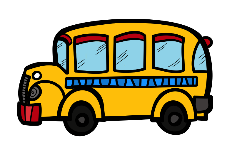 789x494 Bus Clipart Melonheadz