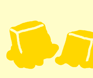 300x250 Butter Clipart Melted Butter