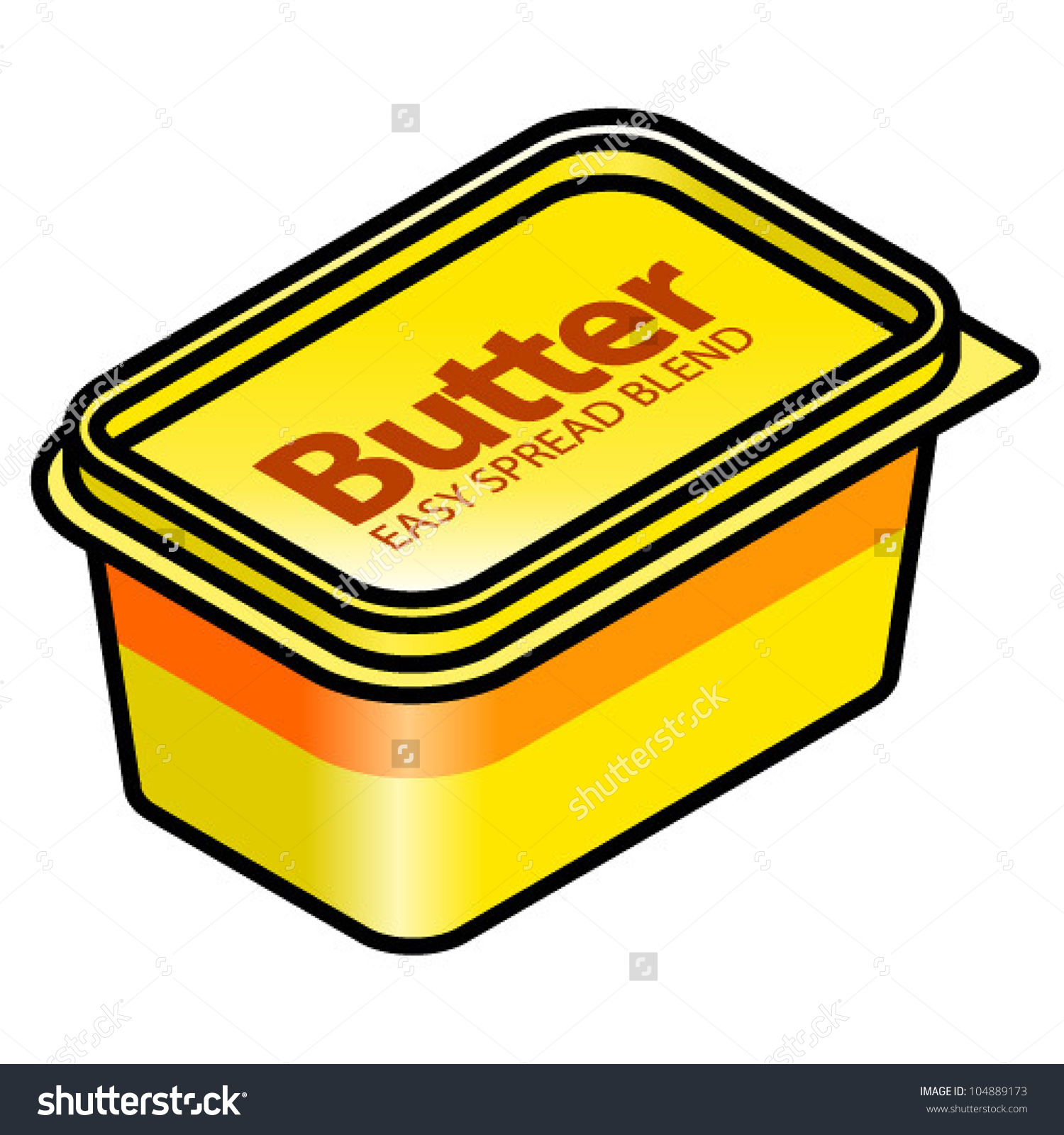 1500x1600 Butter Clipart