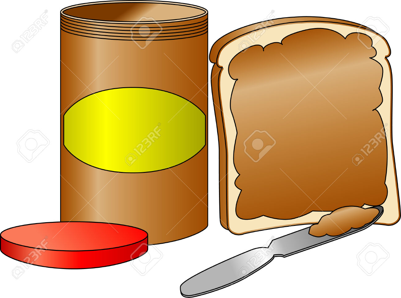 1300x967 Peanut Butter Clipart