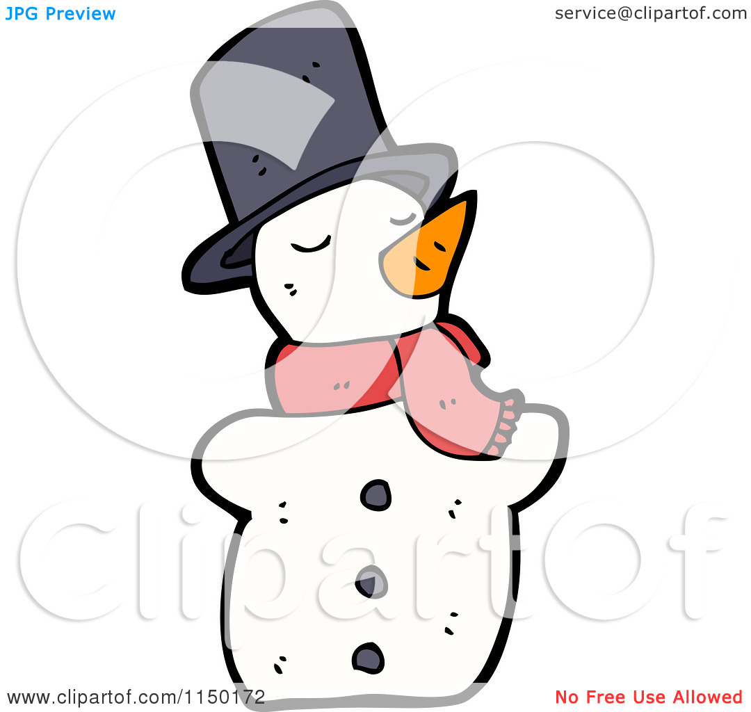 1080x1024 Cute Melting Snowman Clipart