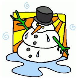 Melting Snowman Clipart | Free download on ClipArtMag