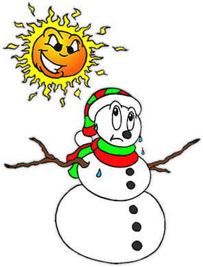 296x389 Sun Clipart Snowman