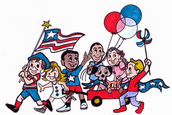 600x400 Parade Clipart