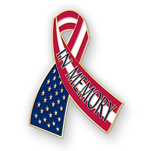 500x500 Memorial Day Ribbon Clipart