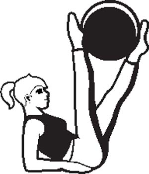 300x350 Fitness Black And White Clipart