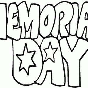 300x300 Free Black And White Memorial Day Clipart Images Pictures Borders