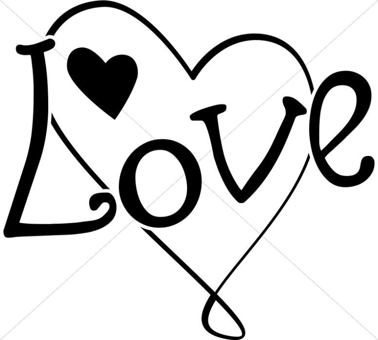 776x698 Fun Black And White Love Heart Valentines Day Clipart
