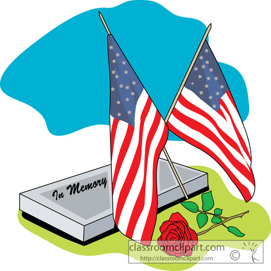 550x549 Memorial Clipart