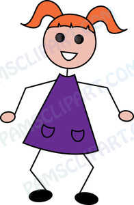 196x300 Stick Man Clip Art Chadholtz