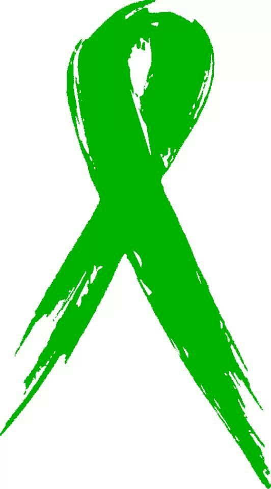 532x960 Green Cancer Ribbon Clipart