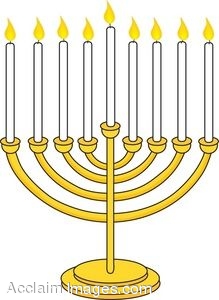 219x300 Hanukkah Menorah