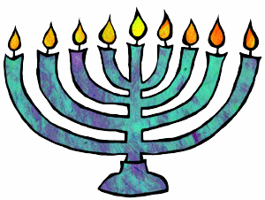 300x226 Menorah Free Hanukkah Clipart