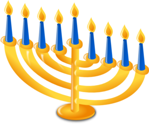 298x249 Menorah Clip Art