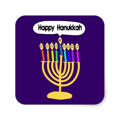 400x400 Purple Smiley Star Stickers