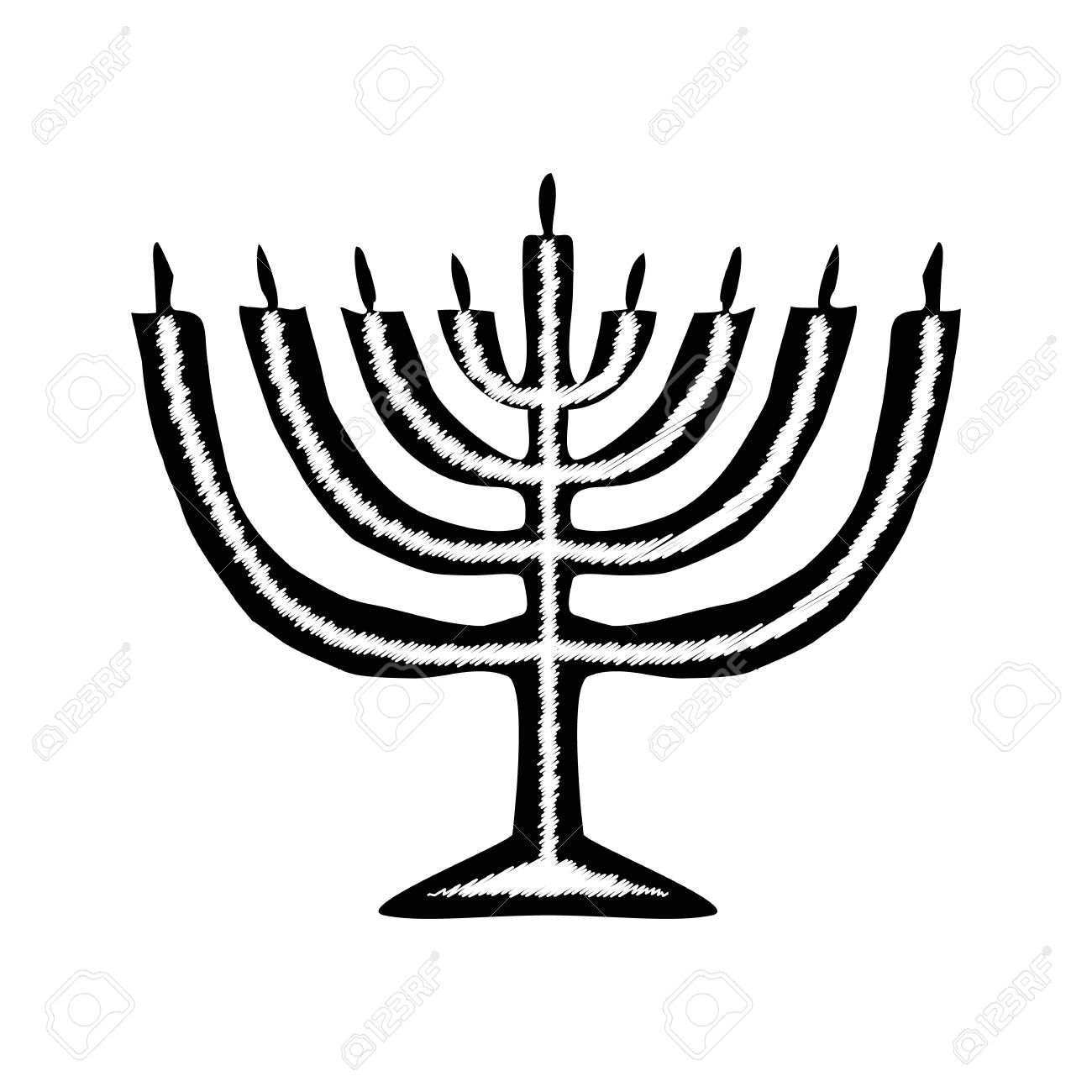 1300x1300 Candle Clipart Judaism