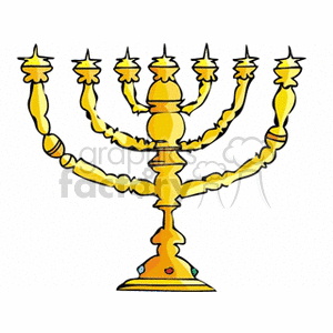 300x300 Royalty Free Menorah 164440 Clip Art Images, Illustrations