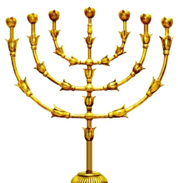 600x618 The Construction Of The Menorah
