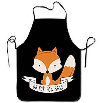350x350 Oh For Fox Sake Mens Awesome Kitchen Apron Vintage