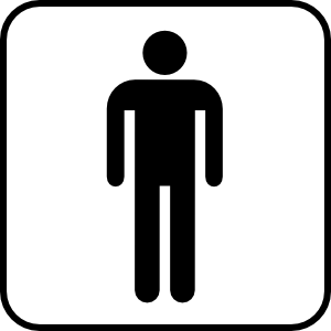 300x300 Mens Room Clip Art