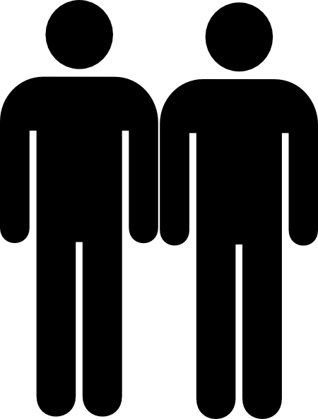 450x593 Twin Toilet Men Clip Art