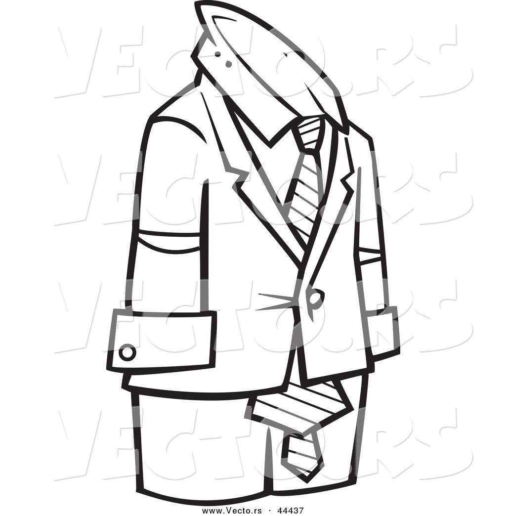 1024x1044 Suit Clipart Outline