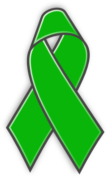 360x592 Green Awareness Ribbon Clip Art