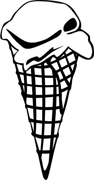 310x593 Ice Cream Cones Ff Menu Clip Art Free Vector In Open Office