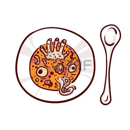 450x450 Halloween Menu Clipart