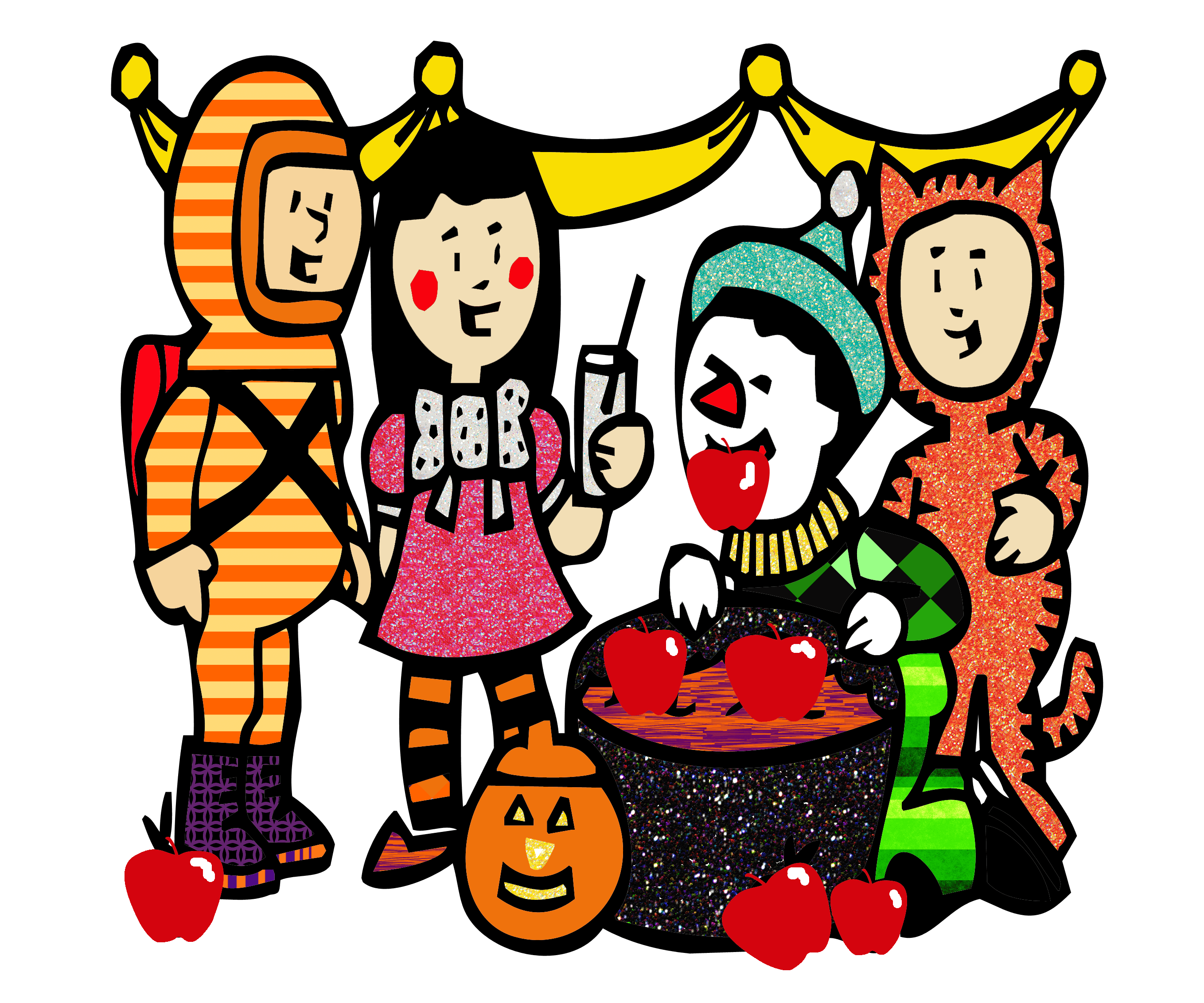 2717x2263 Halloween Menu Cliparts