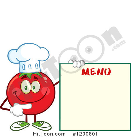 450x470 Blank Menu Clipart