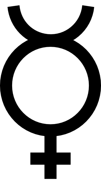 324x589 Mercury Symbol Clip Art
