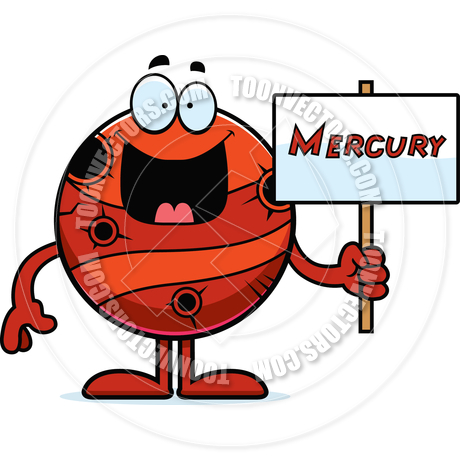 460x460 Cartoon Mercury Sign By Cory Thoman Toon Vectors Eps